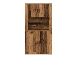 Aparador antiguo de madera 80x33x150 cm en madera reconstituida