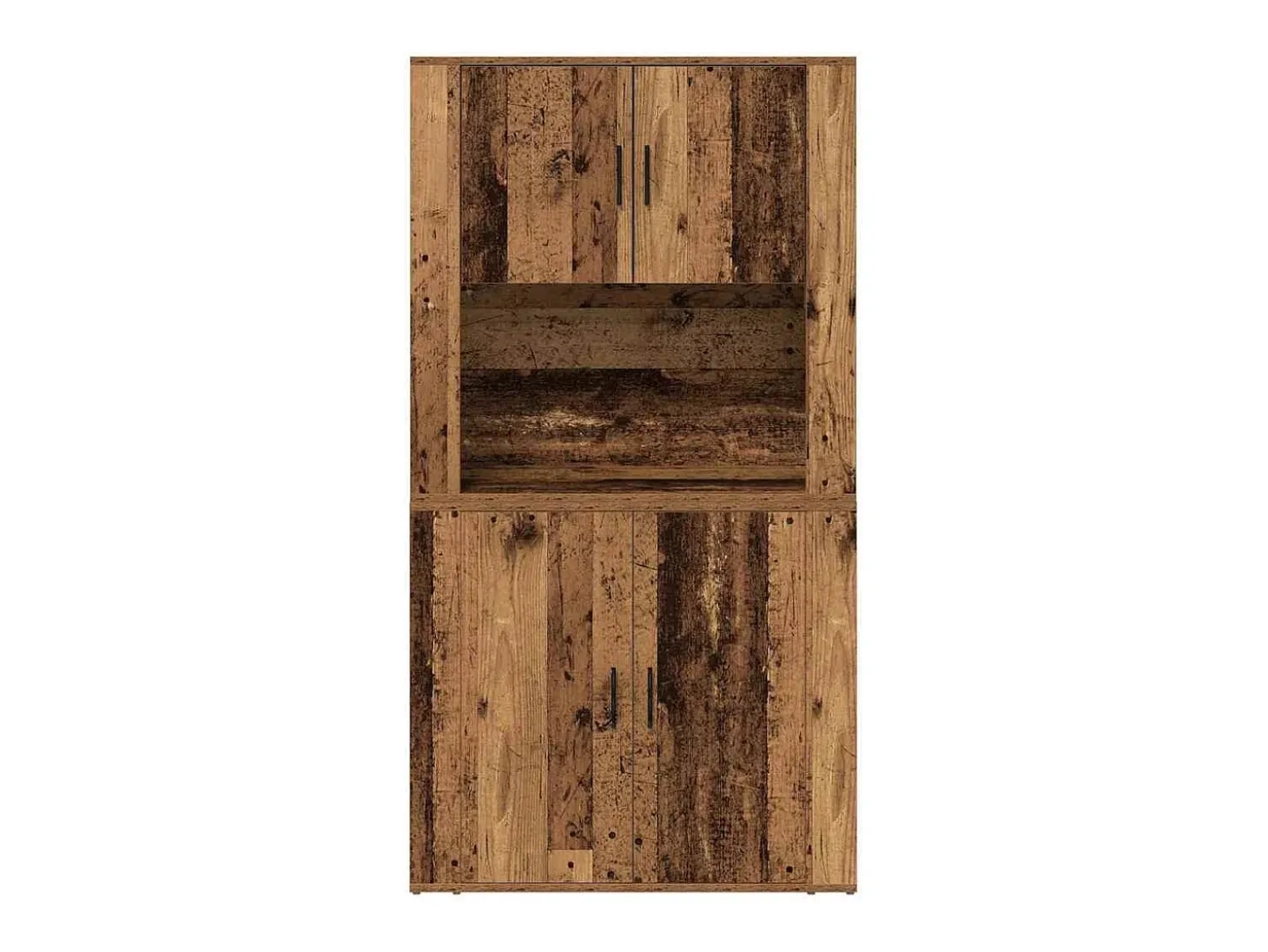 Aparador antiguo de madera 80x33x150 cm en madera reconstituida