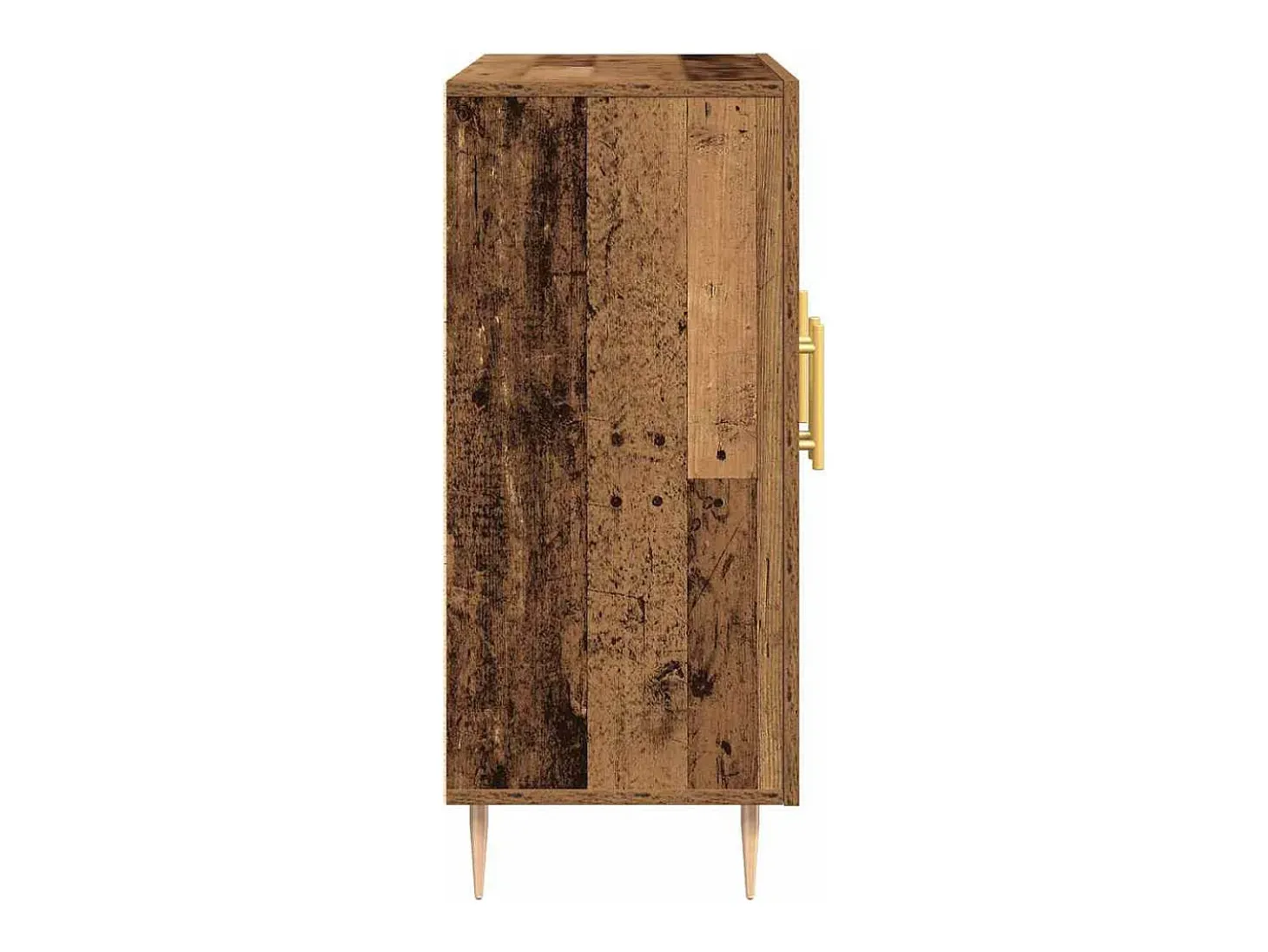 Aparador antiguo de madera, 90x34x80 cm, fabricado en madera de ingeniería