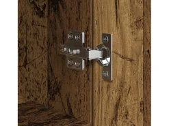 Aparador antiguo de madera 30 x 30 x 70 cm Madera de ingeniería