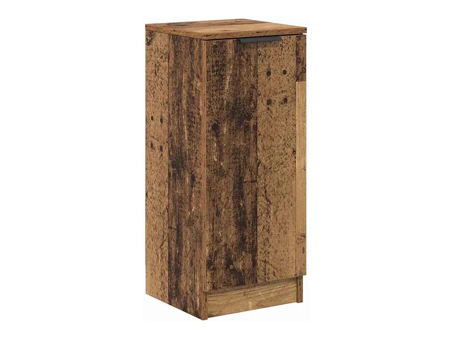 Aparador antiguo de madera 30 x 30 x 70 cm Madera de ingeniería