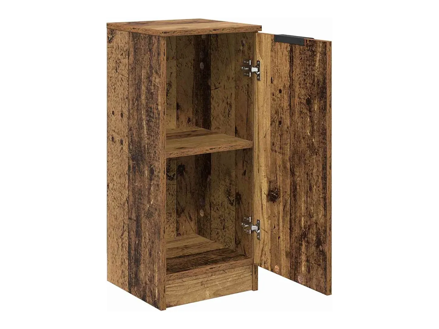 Aparador antiguo de madera 30 x 30 x 70 cm Madera de ingeniería
