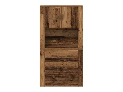 Aparador antiguo de madera 80x33x150 cm