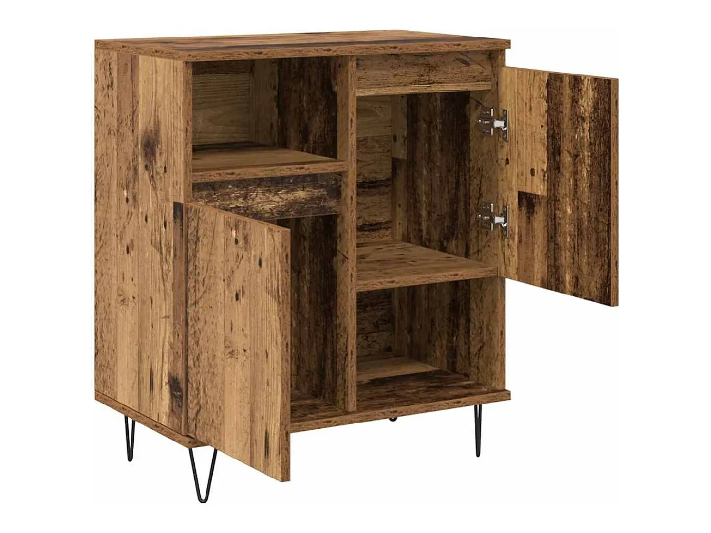 Aparador antiguo de madera 60 x 35 x 70 cm Madera de ingeniería