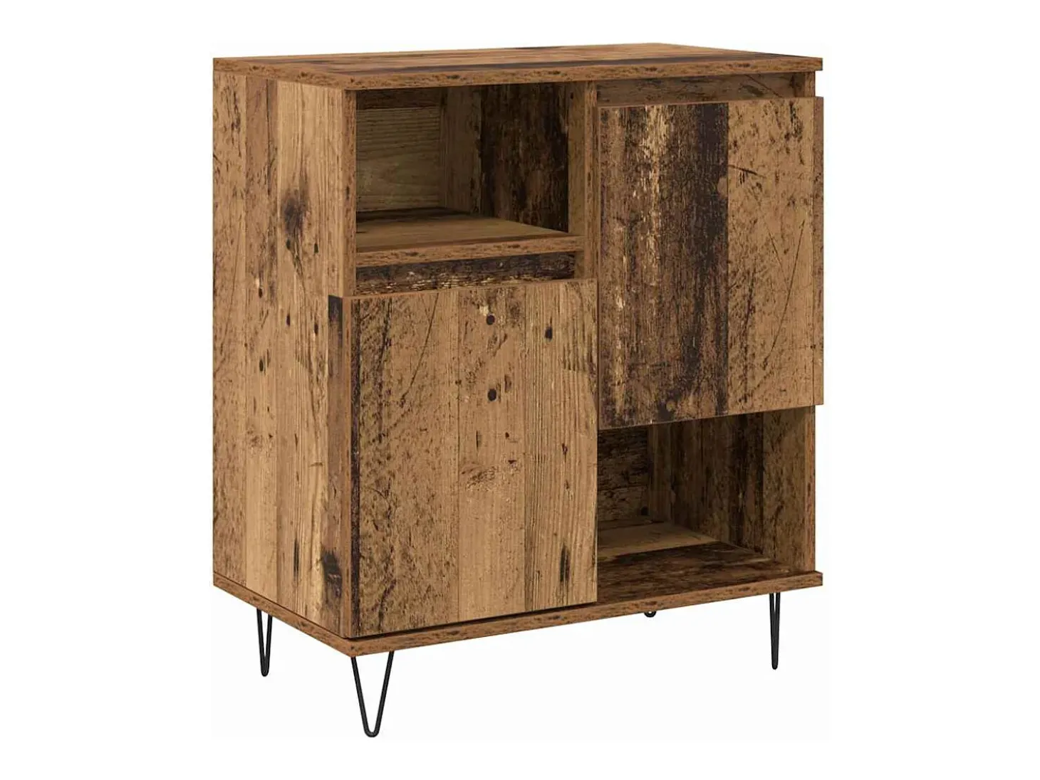 Aparador antiguo de madera 60 x 35 x 70 cm Madera de ingeniería