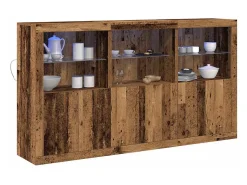 Aparador antiguo de madera 181,5 x 37 x 100 cm Madera de ingeniería