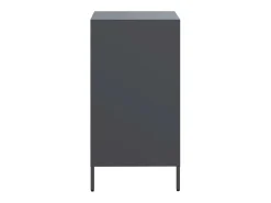 Aparador antracita 35x39x73,5 cm acero laminado en frío