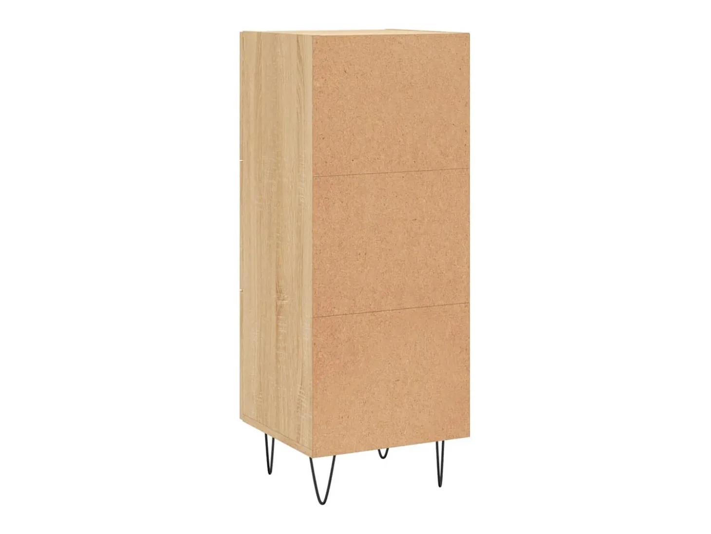 Aparador aparador cómoda armario mueble organizador cocina salón salón Sonoma 34,5 x 34 x 90 cm madera contrachapada marrón 02_0031549