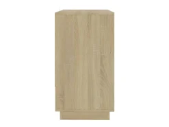 Aparador aparador cómoda armario unidad de almacenamiento organizador cocina salón salón Sonoma 70 x 41 x 75 cm madera contrachapada marrón 02_0031706