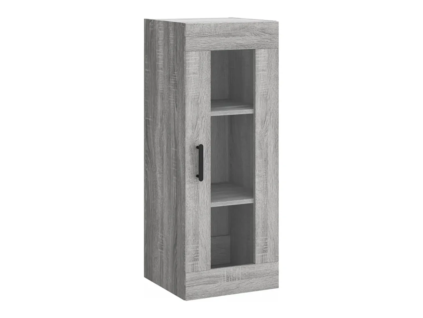 Aparador aparador cómoda armario mueble organizador cocina salón salón alto Sonoma 34,5 x 34 x 180 cm madera contrachapada gris 02_0035258