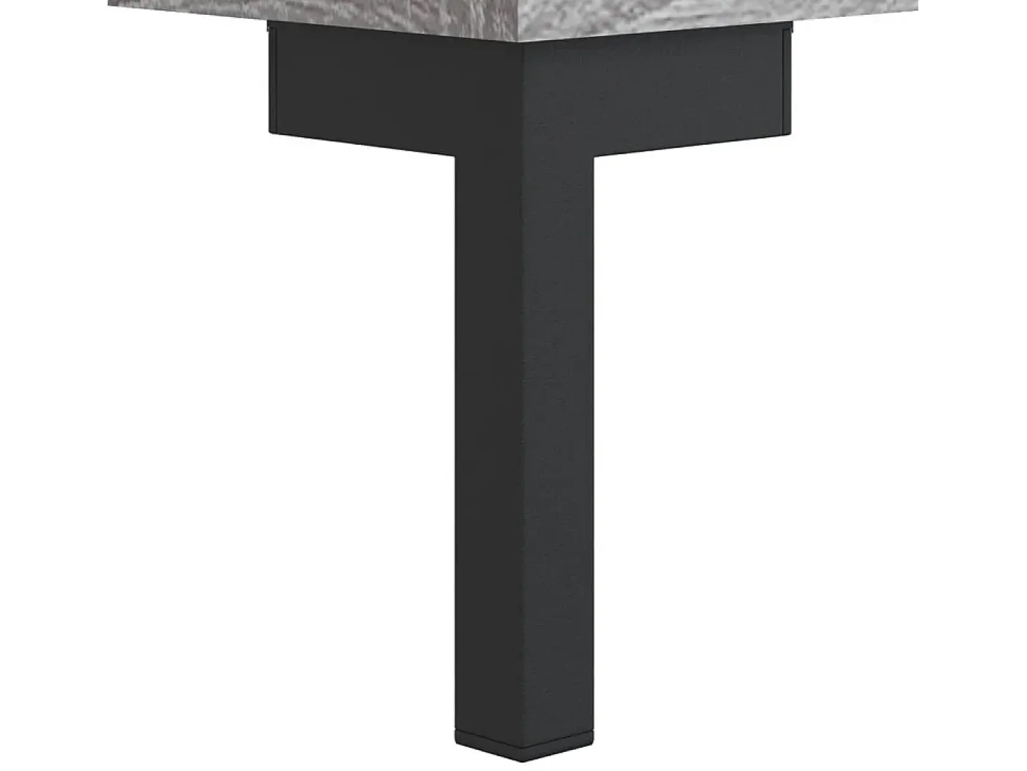Aparador aparador cómoda armario unidad de almacenamiento organizador cocina salón salón Sonoma 34,5 x 34 x 90 cm madera contrachapada gris 02_0036326