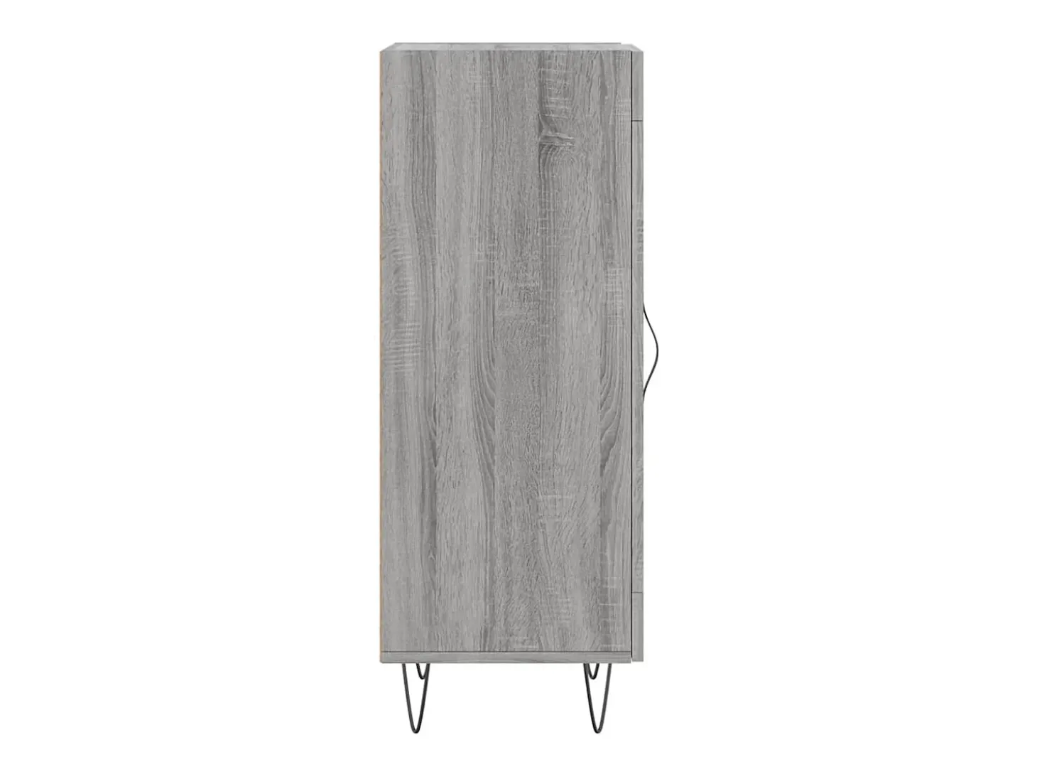 Aparador aparador cómoda armario mueble organizador cocina salón salón Sonoma 34,5 x 34 x 90 cm madera contrachapada gris 02_0036307