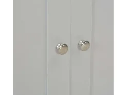 Aparador aparador consola gris unidad de almacenamiento 112 cm 4402264