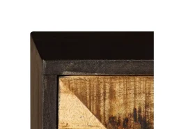Aparador aparador mueble consola unidad de almacenamiento de madera maciza de mango 85 cm 4402276