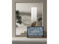 Aparador bajo 2 puertas 4 cajones mdf estampado