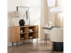 Aparador bajo de Madera Natural 76 x 140- Breda