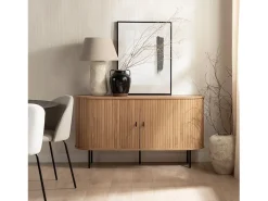Aparador bajo de Madera Natural 76 x 140- Breda