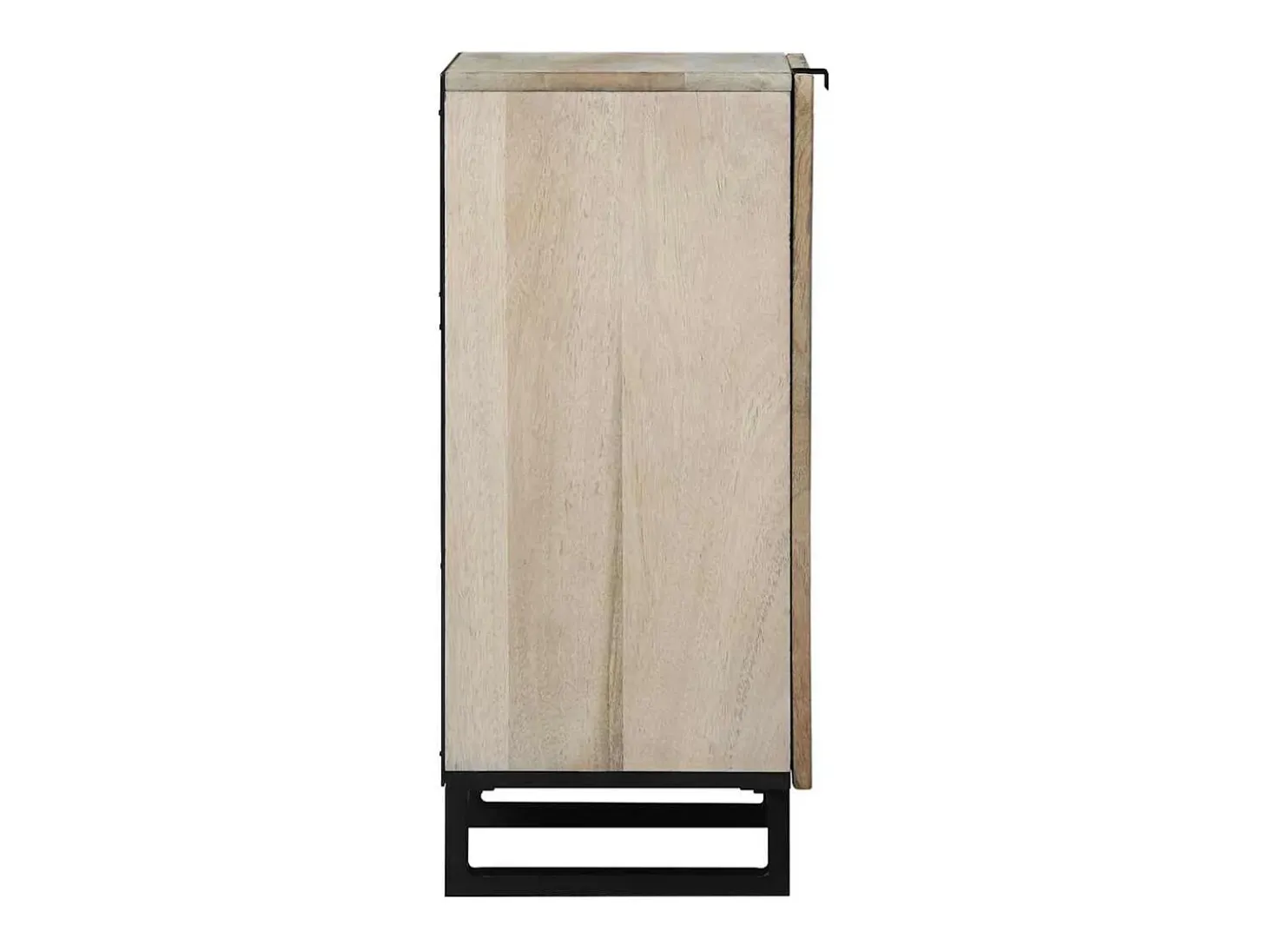 Aparador Blanco 40 x 33 x 75 cm madera maciza de mango