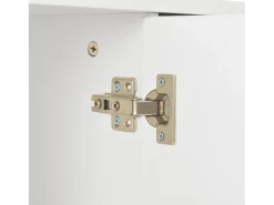 Aparador blanco brillo 107x35x80,5 cm