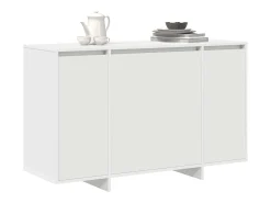 Aparador Blanco Madera de Ingeniería Blanca 120 x 41 x 75 cm