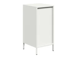 Aparador blanco 35x39x73,5 cm acero laminado en frío