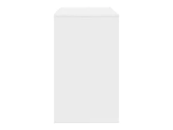 Aparador blanco 120x41x75 cm en madera de ingeniería