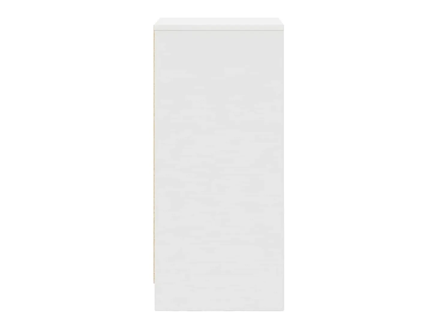 Aparador blanco 37,5x35x99 cm madera contrachapada