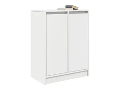 Aparador blanco 57x34x76 cm madera contrachapada