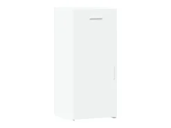 Aparador blanco 40x42,5x93 cm madera contrachapada