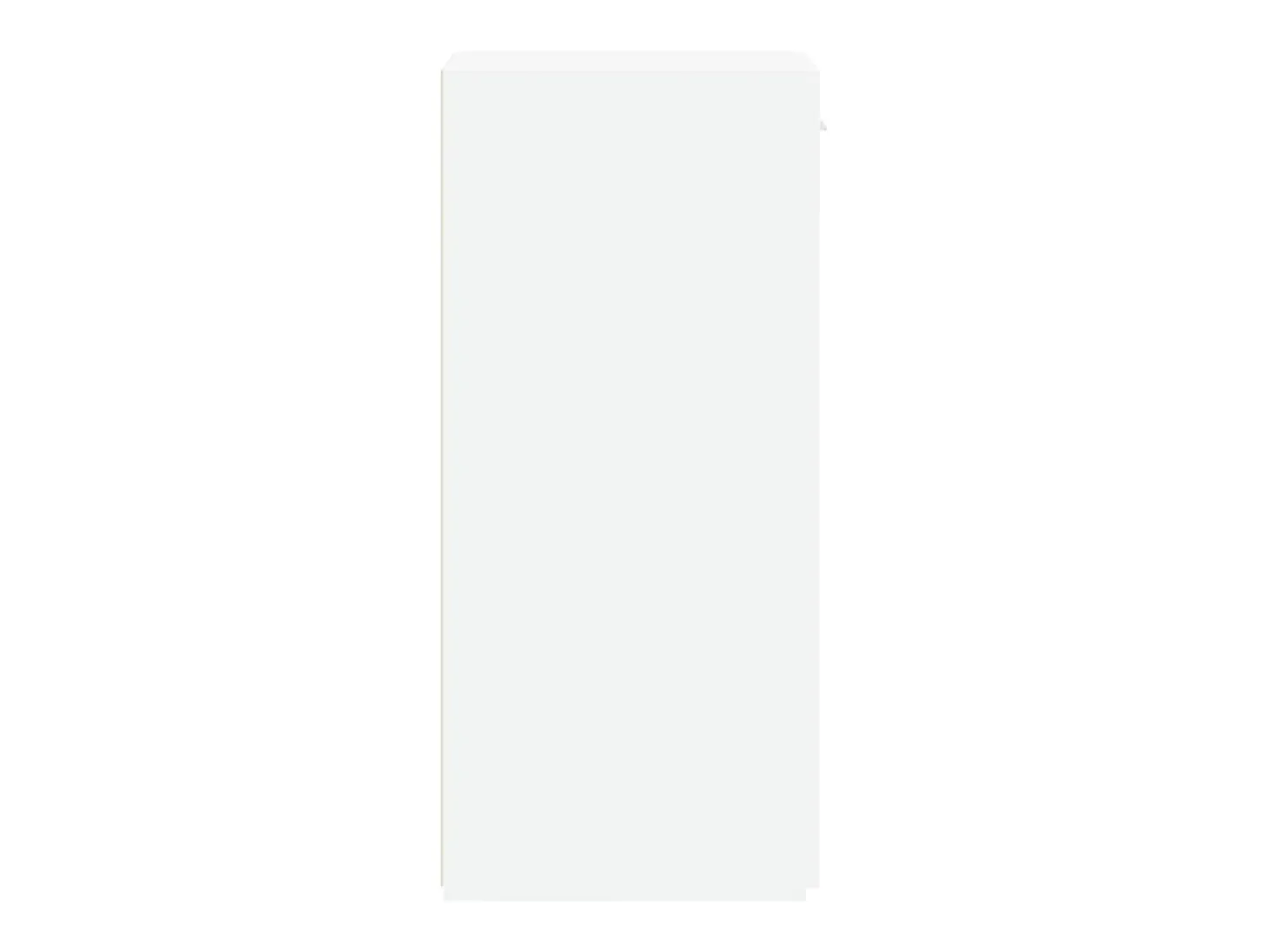 Aparador blanco 40x42,5x93 cm madera contrachapada