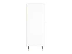 Aparador blanco 69,5x34x90 cm madera de ingeniería