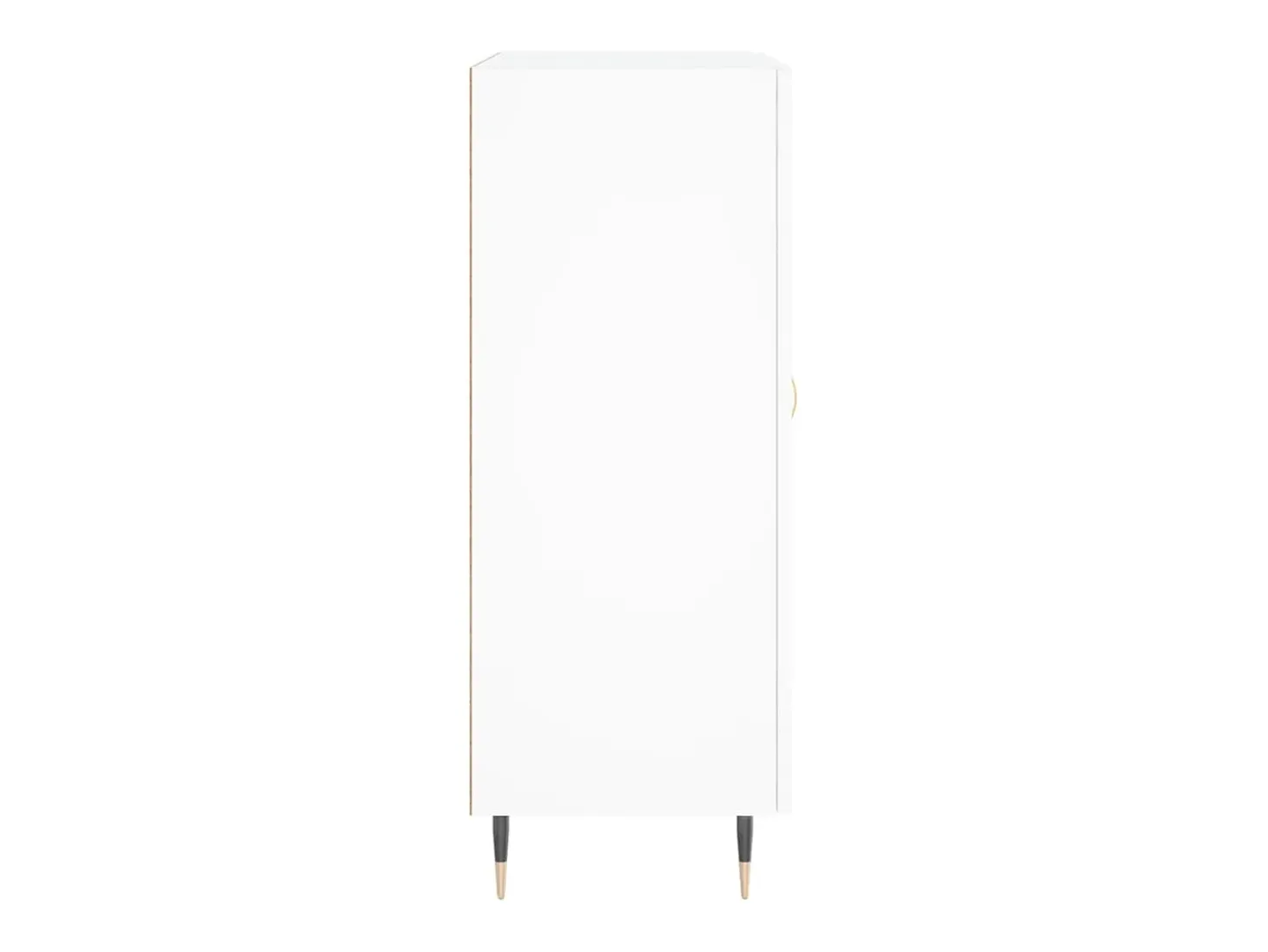 Aparador blanco 69,5x34x90 cm madera de ingeniería