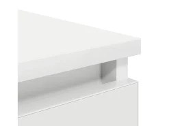 Aparador blanco 37,5x35x76 cm madera de ingeniería