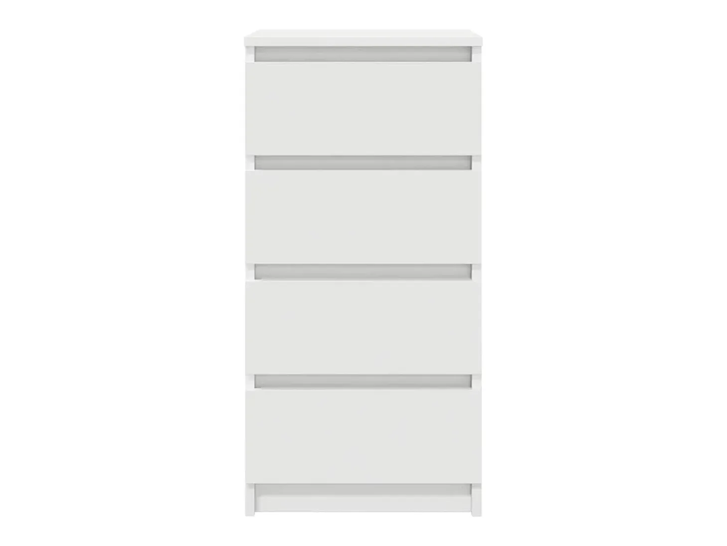 Aparador blanco 37,5x35x76 cm madera de ingeniería