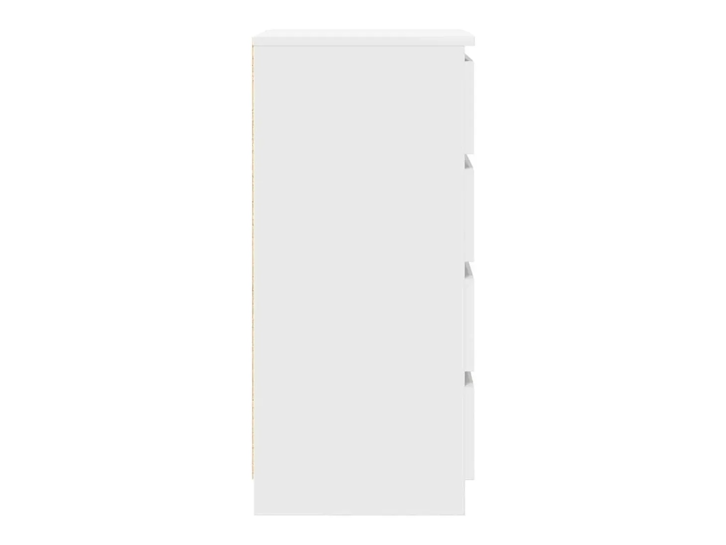 Aparador blanco 37,5x35x76 cm madera de ingeniería