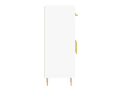 Aparador blanco 69,5x34x90 cm madera de ingeniería