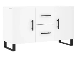 Aparador blanco 100x36x60 cm madera de ingeniería