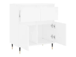 Aparador Blanco 60x35x70 cm Madera de Ingeniería