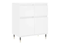 Aparador Blanco 60x35x70 cm Madera de Ingeniería