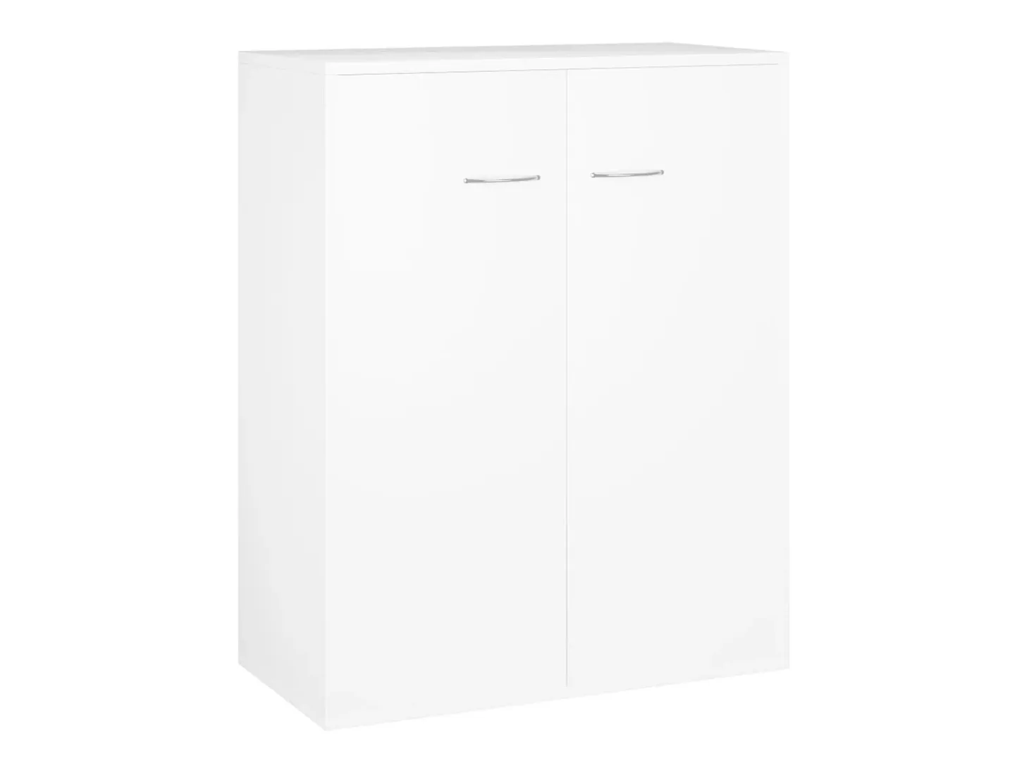 Aparador blanco 60x30x75 cm madera contrachapada