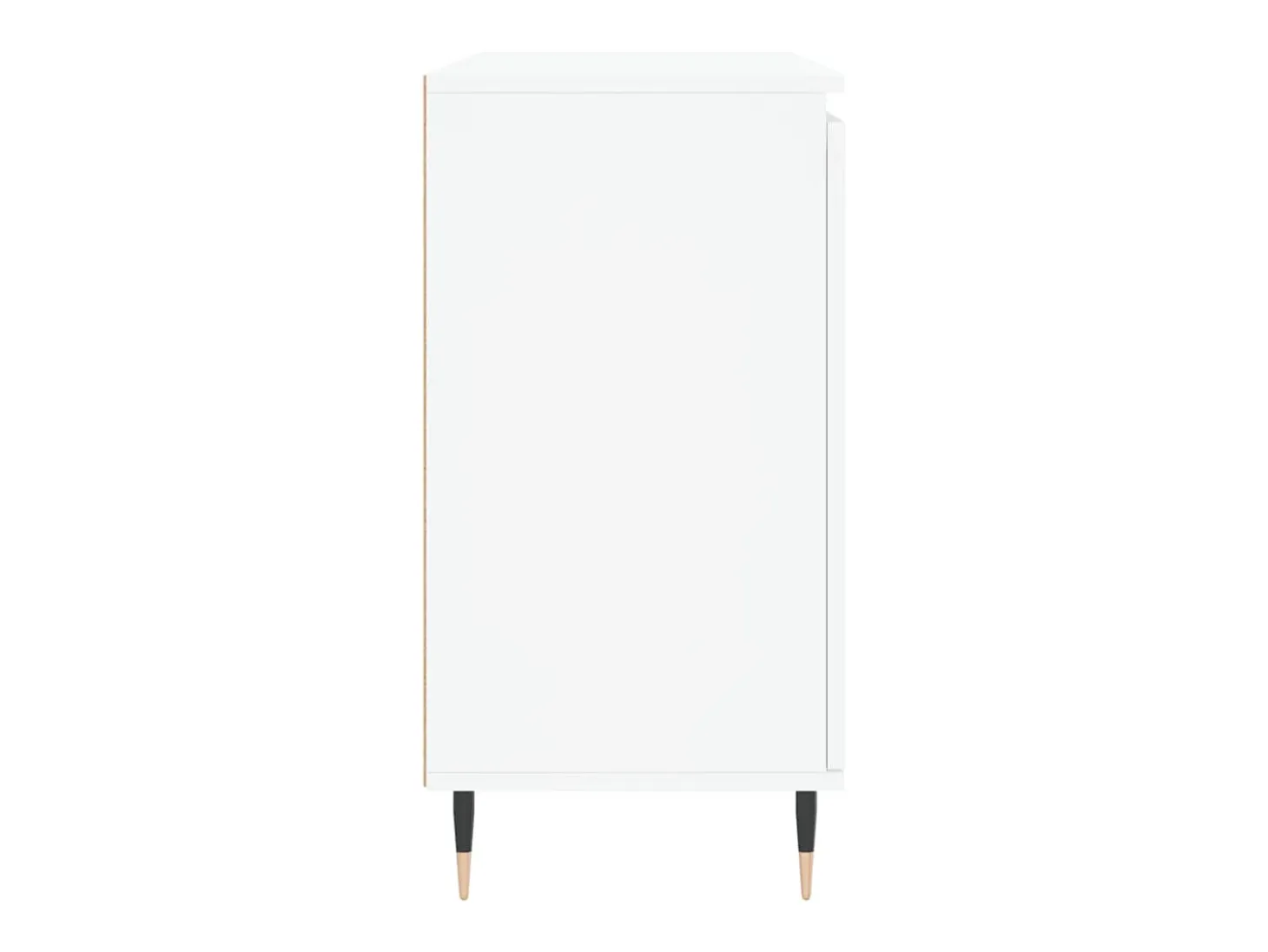 Aparador blanco 104x35x70 cm madera contrachapada