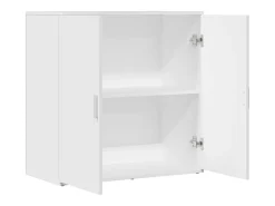 Aparador blanco 79x38x80 cm madera contrachapada