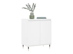 Aparador Blanco 60x35x70 cm Madera de Ingeniería