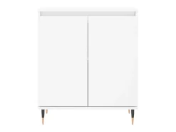 Aparador Blanco 60x35x70 cm Madera de Ingeniería