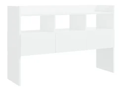 Aparador Blanco 105x30x70 cm Madera de Ingeniería
