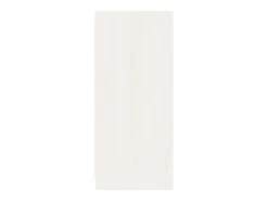 Aparador blanco 70x33x76 cm madera maciza de pino