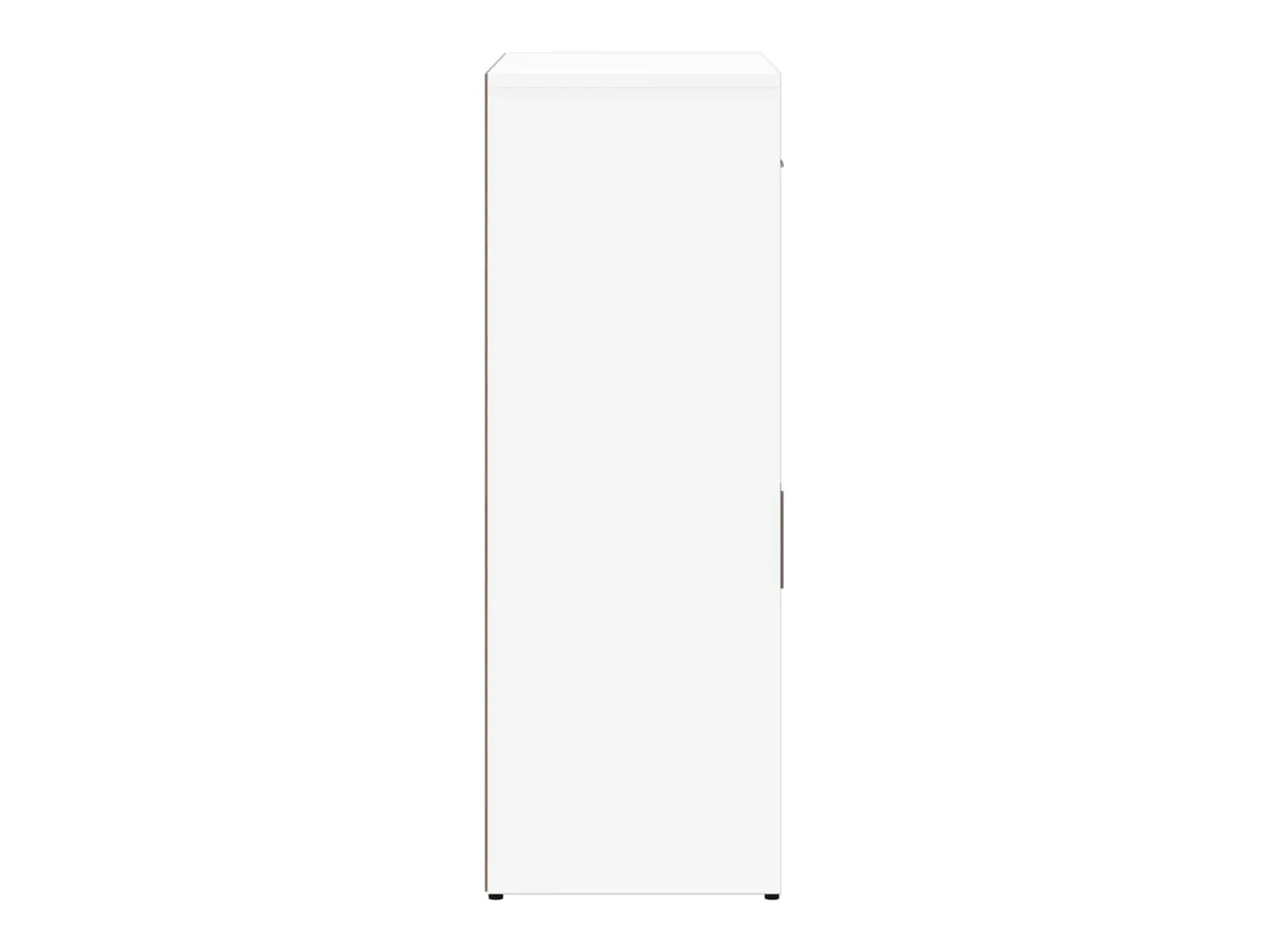 Aparador blanco 60x30x84 cm madera contrachapada