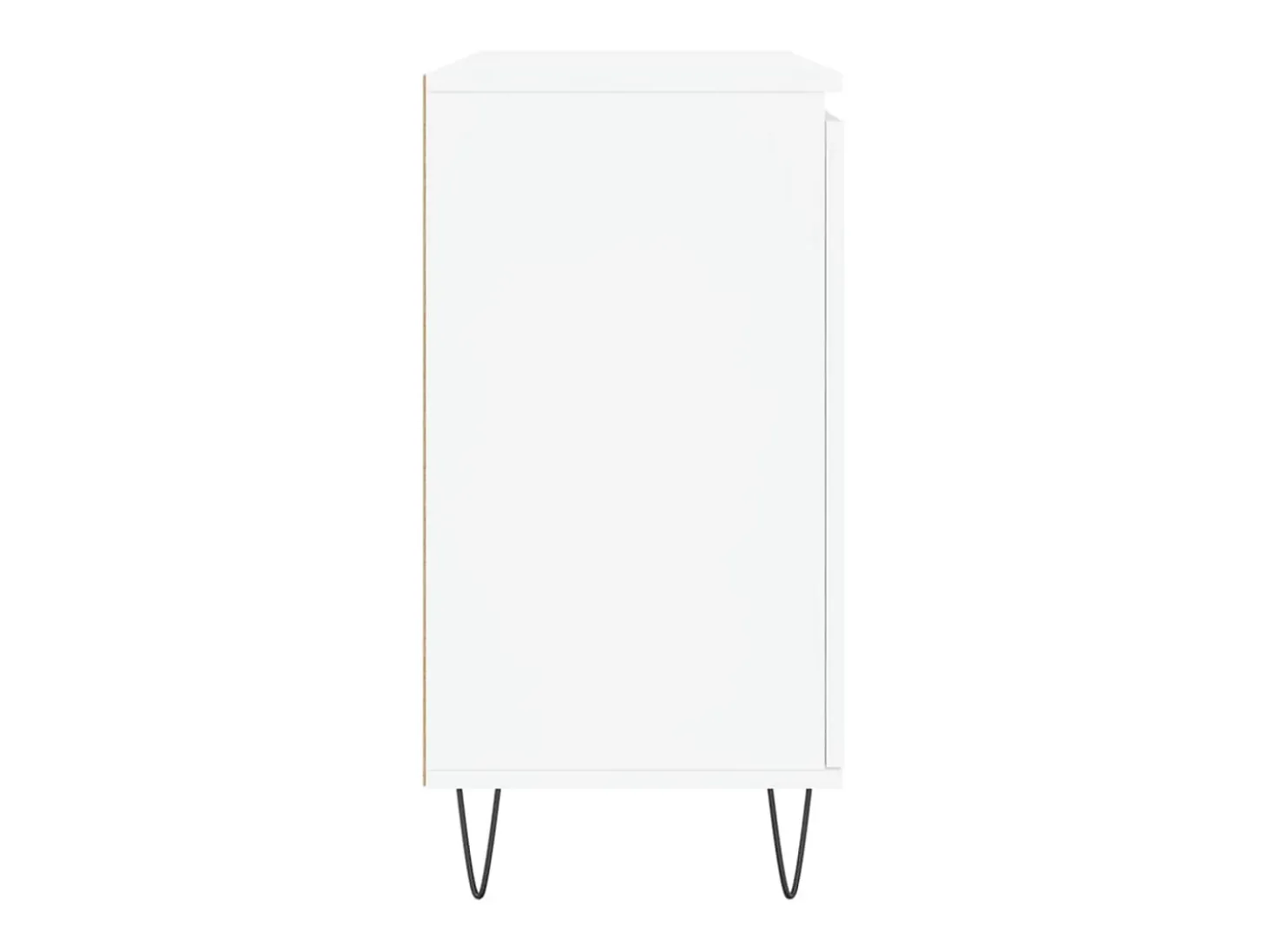 Aparador blanco 104x35x70 cm madera contrachapada