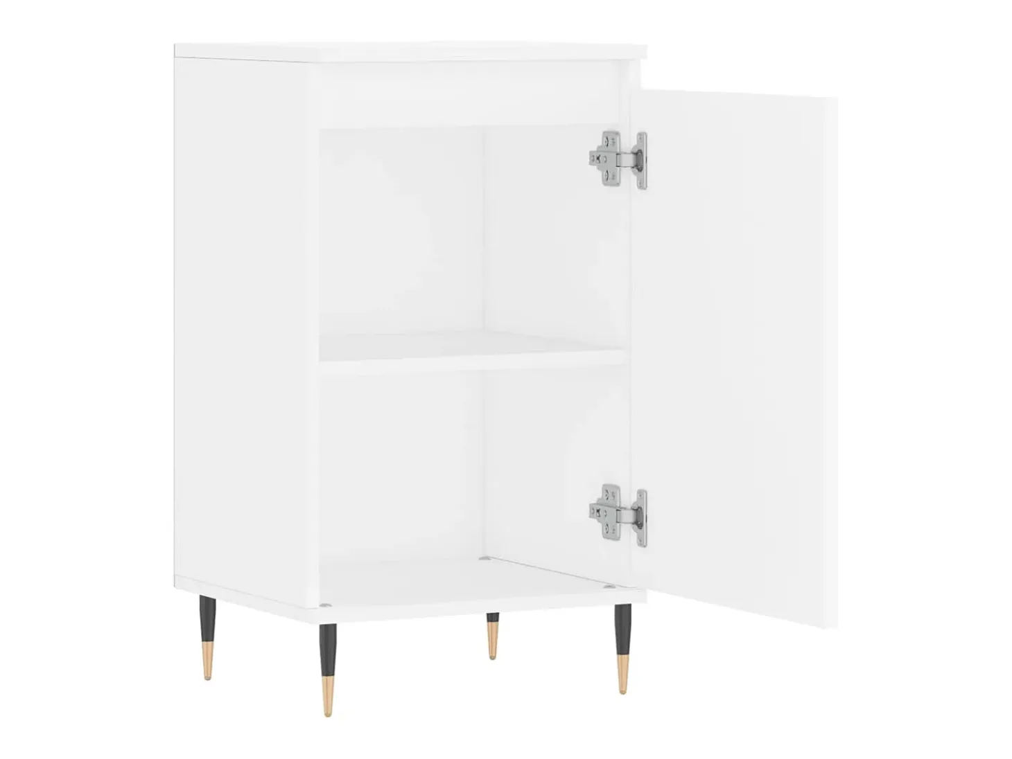 Aparador blanco 40x35x70 cm madera de ingeniería