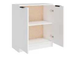 Aparador Blanco 60x30x70 cm Madera de Ingeniería